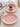 YASUKI Amara Elegant Pink Inkjet Ceramic Plate from YASUKI