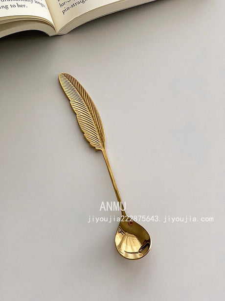 YASUKI Eleanor Elegant Stainless Steel Mixing Stick & Dessert Fork from YASUKI