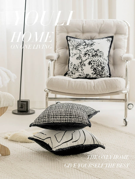 YOULI Amélie Modern Minimalistic Pillow & Pillowcase Set from YOULI