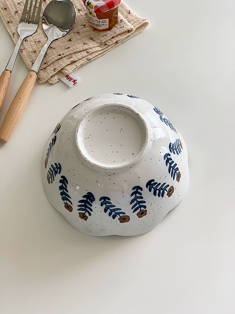 YASUKI Cedric Rustic Glaze Ceramic Bowl from YASUKI