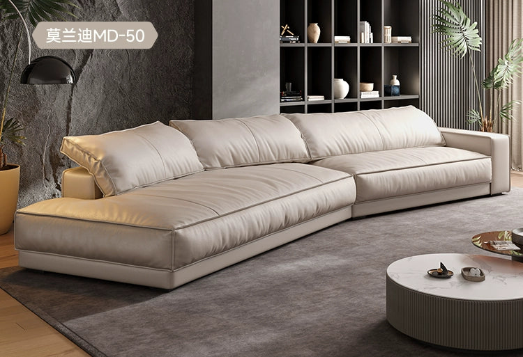 FASATI Leonardo Elegant Italian Cowhide Sofa from FASATI