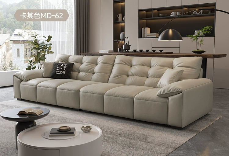 FASATI Leonardo Elegant Minimalist Leather Sofa from FASATI
