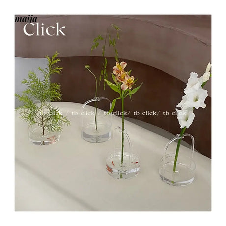 Acrylic Dish Vase from CLICK