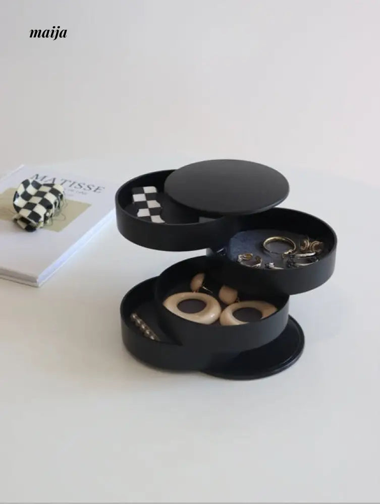 Simple Rotating Jewellery Box from SOFTHOME