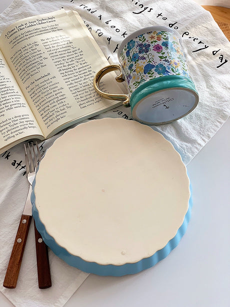 YASUKI Livia Elegant Floral Ceramic Cup from YASUKI