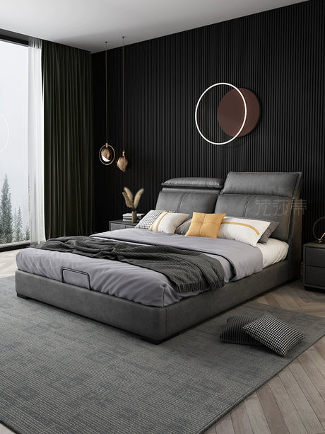 FASATI Jasper Vibrant Color Soft Fabric Bed from FASATI