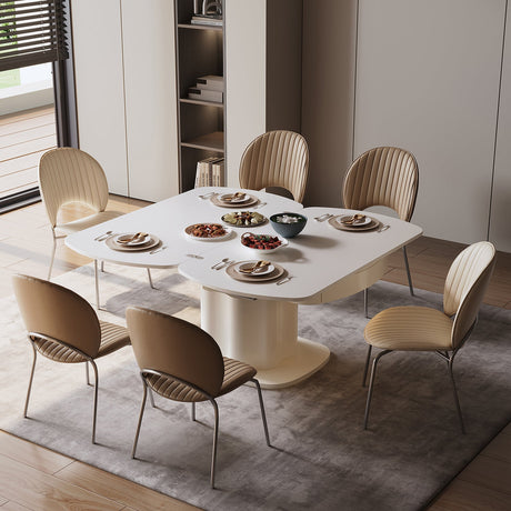 QUANMU Isadora Compact Dual-Use Café Table from QUANMU
