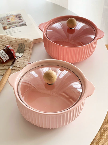 YASUKI Adrianne Tender High-Temperature Ceramic Noodle Bowl from YASUKI