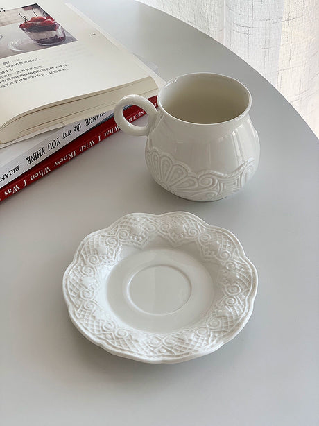 YASUKI Benjamin Elegant French Ceramic Coffee Cup from YASUKI