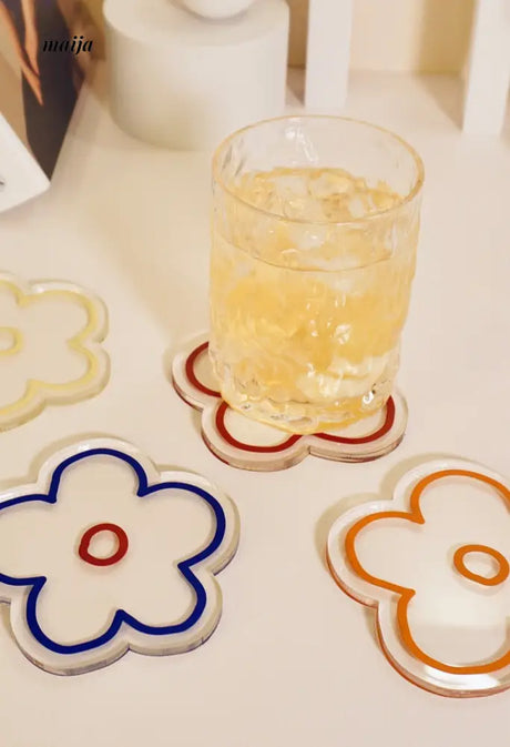Flower Acrylic Coaster from maija