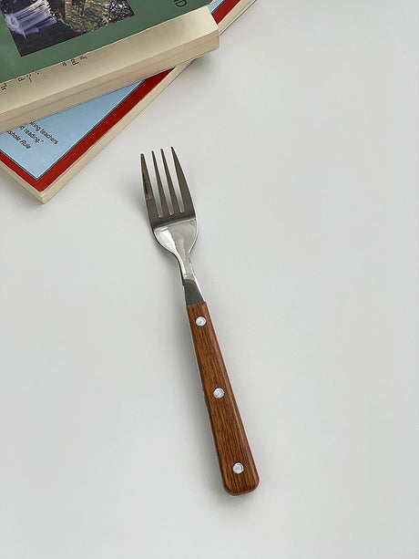 YASUKI Jinwoo Elegant Vintage Spoon - Stainless Steel Kitchenware from YASUKI