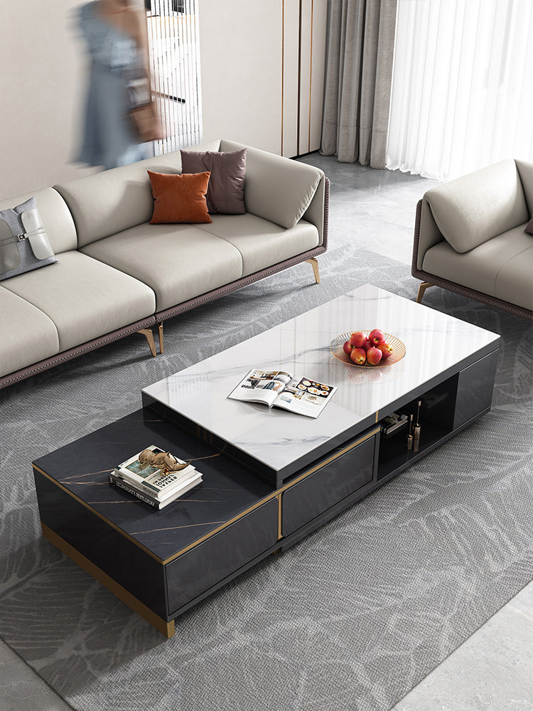 QUANMU Santiago Elegant Minimalist Coffee Table from QUANMU