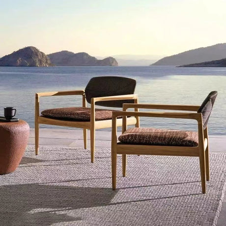 OMONO Marisol Elegant Outdoor Waterproof Rattan Chair from OMONO