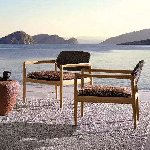 OMONO Marisol Elegant Outdoor Waterproof Rattan Chair from OMONO