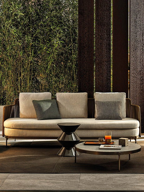DIME GARDEN Azucena Waterproof Rattan Chair & Coffee Table Set from DIME GARDEN