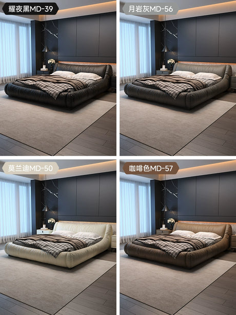 FASATI Alessandro Sleek Leather Bed from FASATI