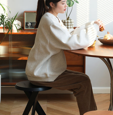 HANKE Zephyra Sleek Natural Wood Minimalistic Coffee Table from HANKE