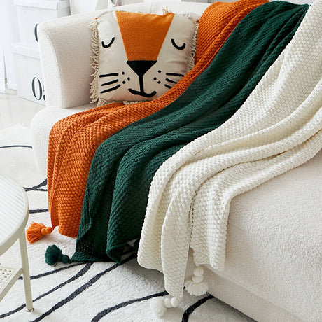 YOULI Samantha Cozy Knitted Duvet Set from YOULI