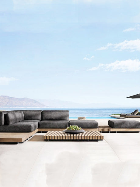 RATTAN SPACE Isadora Scandinavian Natural Wood Coffee Table from RATTAN SPACE