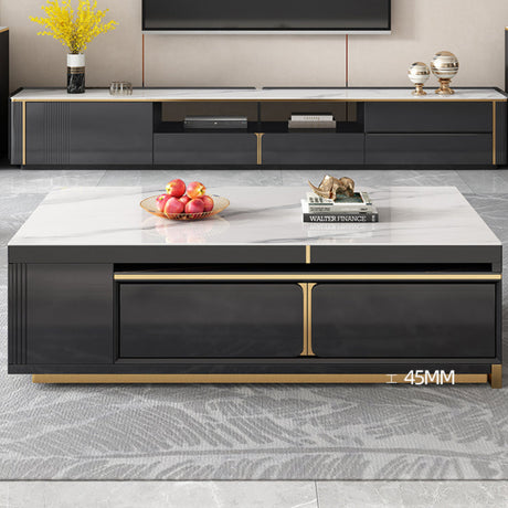 QUANMU Santiago Elegant Minimalist Coffee Table from QUANMU