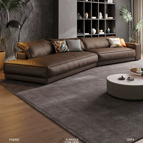 FASATI Leonardo Elegant Italian Cowhide Sofa from FASATI