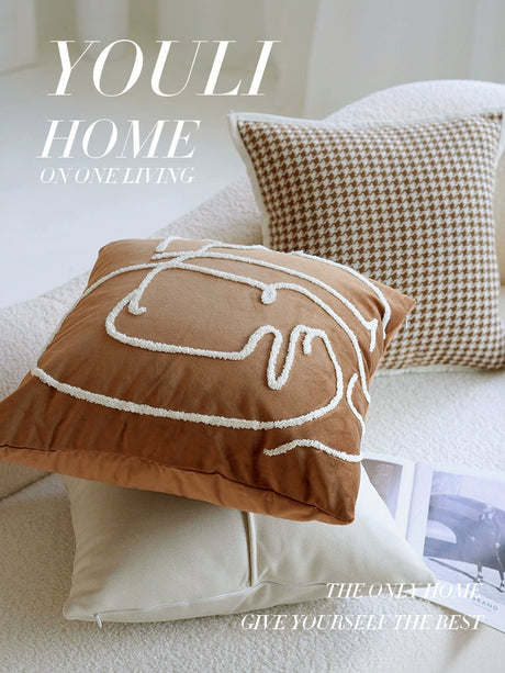 YOULI Amelia Cozy Retro Pillowcase from YOULI