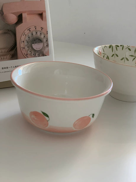 YASUKI Elowen Elegant Floral Design Bowl Set from YASUKI