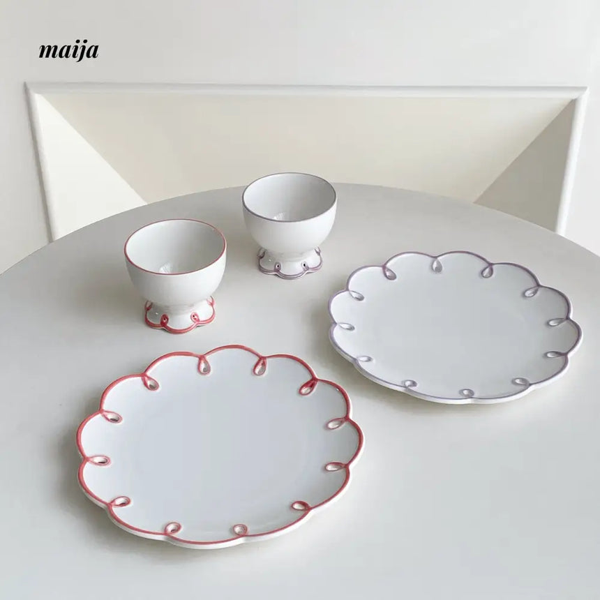 French Decor Daisy Plate from maija