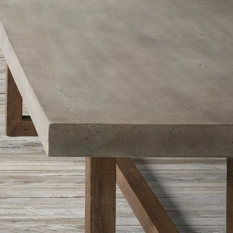 JINYI Marisol Vintage Cement-Style Conference Table from JINYI