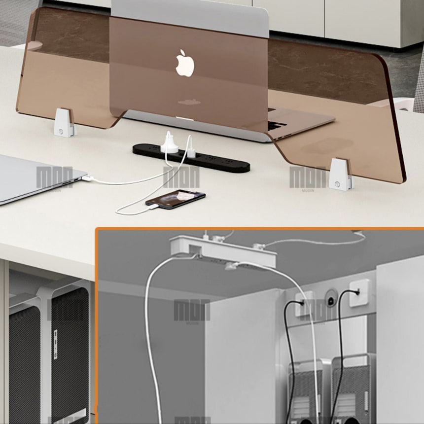 MUTINI Calypso Minimalist Ergonomic Office Desk Set from MUTINI