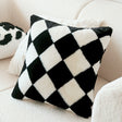 YOULI Alexia Chic White Woven Sofa Pillow from YOULI