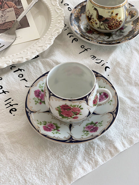 YASUKI Jonathan Vintage Chic Ceramic Tea Cup from YASUKI