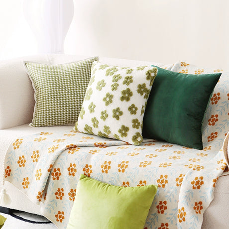 YOULI Sebastian Light Luxury Green Pillowcase from YOULI