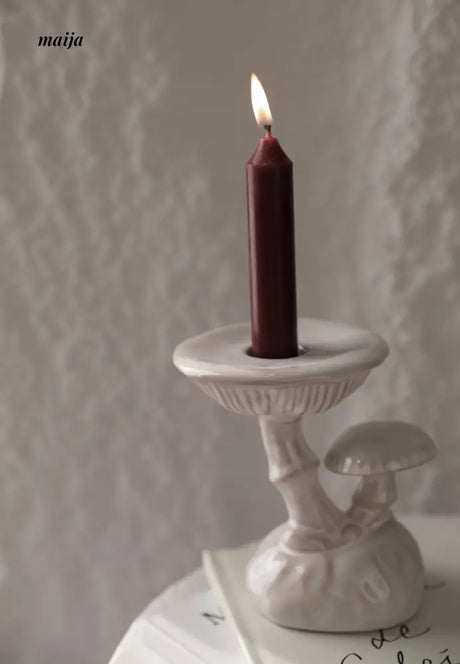 Mushroom Ceramic Candle Holder from muse