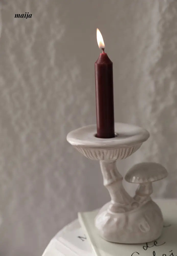 Mushroom Ceramic Candle Holder from muse