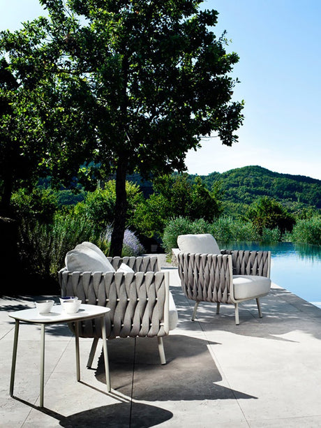 RATTAN SPACE Alhambra Waterproof Nordic Garden Chair Set from RATTAN SPACE