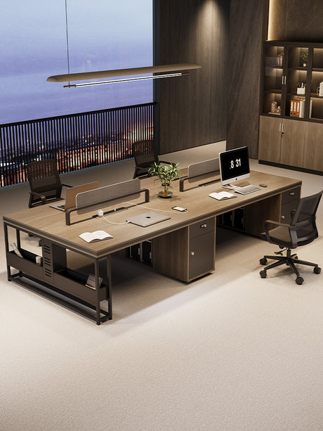MUTINI Azura Minimalist Collaborative Office Desk Set from MUTINI