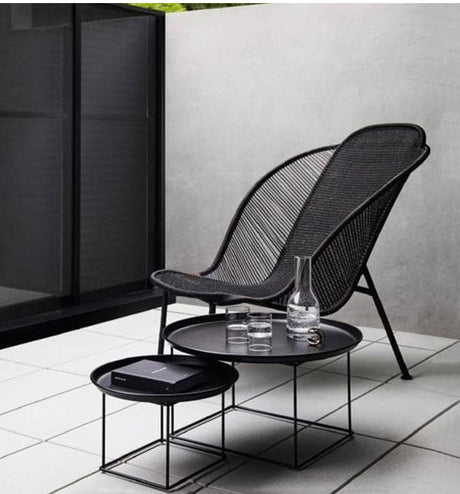 RATTAN SPACE Isolde Cozy Garden Lounge Table Set from RATTAN SPACE