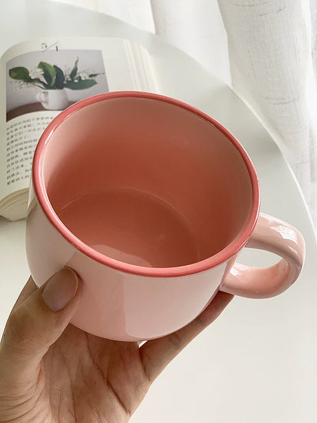 YASUKI Arabella Fuchsia Capacious Ceramic Coffee Mug 300ml from YASUKI