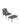 RATTAN SPACE Amara Sleek Modern Coffee Table Rocker from RATTAN SPACE
