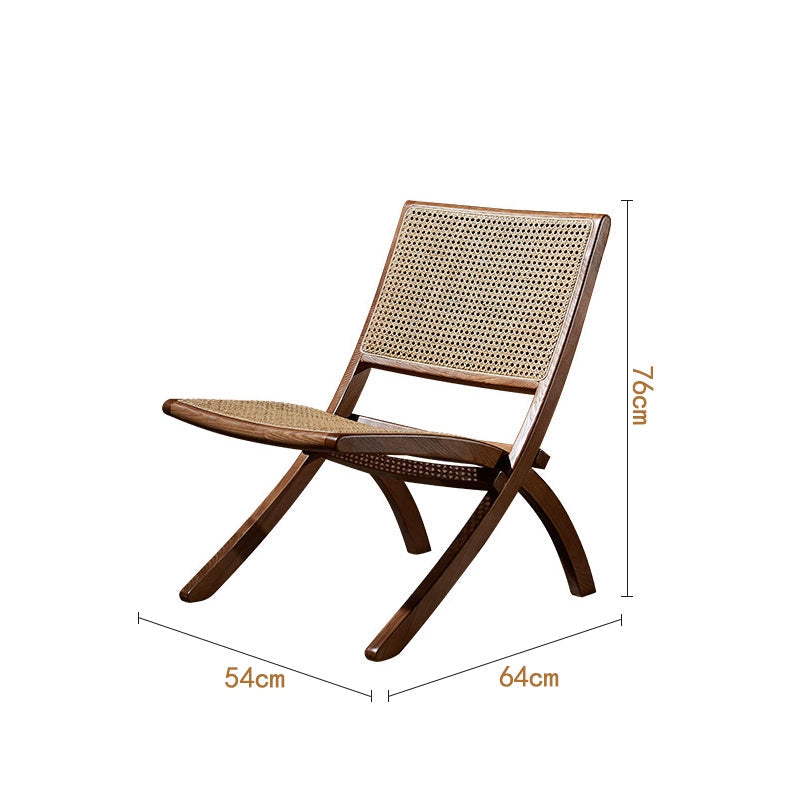 RATTAN CRAFTSMAN Folding Rattan Lounge Chair from RATTAN CRAFTSMAN