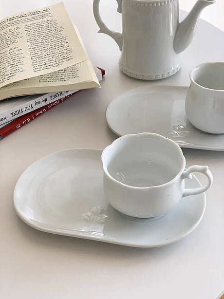 YASUKI Elowen Elegant Retro Ceramic Teapot Set from YASUKI