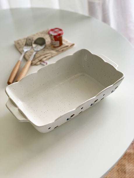 YASUKI Cedric Rustic Glaze Ceramic Bowl from YASUKI