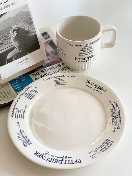 YASUKI Maximilian Retro-Inspired English Letter Cup from YASUKI