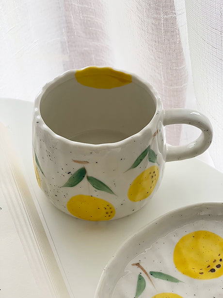 YASUKI Takashi Elegant Underglaze Ceramic Mug Set from YASUKI