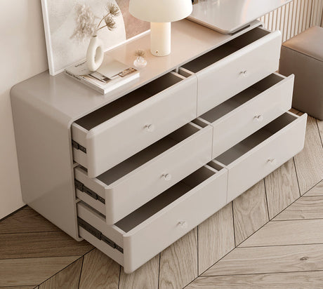 FANGYUAN Santiago Modern Cream Luxury Dressing Table from FANGYUAN