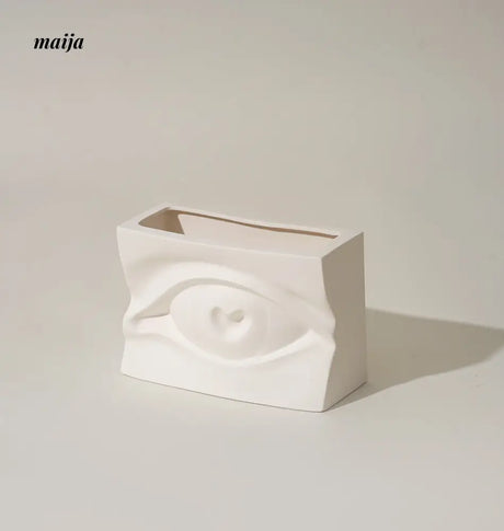 Michael Facial Feature Ceramic Vase from URFF
