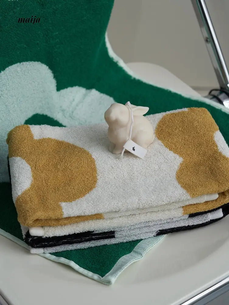 Flower Thick Cotton Towel from maija