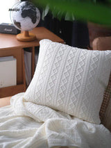 Rib Knit Throw & Cushion from maija