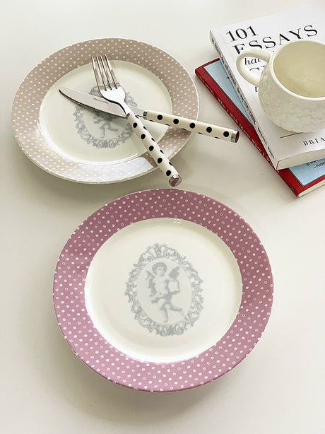 YASUKI Elowen Elegant Ceramic Dinner Plate from YASUKI